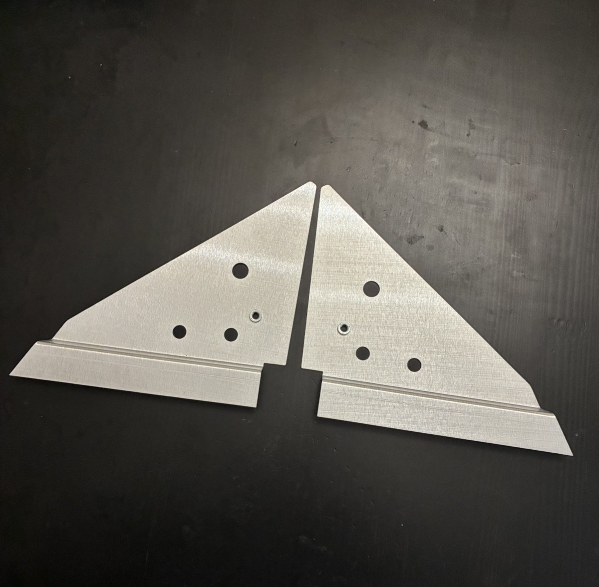 Subaru Legacy Group A Rally Mirror Base Plates (REX)